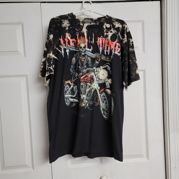 XL Mens Skull Shirtz Black - Picture 2 of 4
